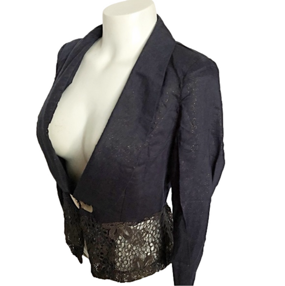 π MODE - Black with Gold specs Blazer - Picture 4 of 13